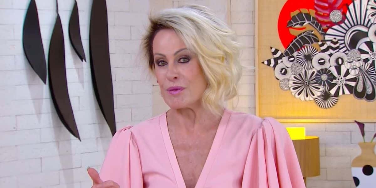 Ana Maria Braga no "Mais Você" (Foto: Reprodução/TV Globo)