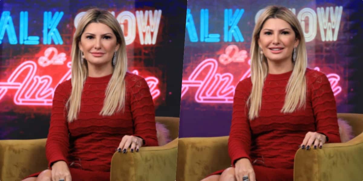 Antônia Fontenelle comanda o próprio Talk Show na Jovem Pan News (Foto divulgação)