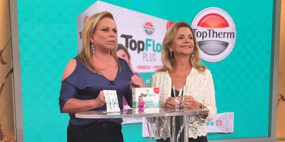 A empresária no programa da Cristina (Reprodução - Internet)