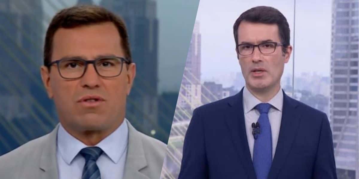 Rodrigo Bocardi foi substituído por Fábio Turci (Montagem: TV Foco)
