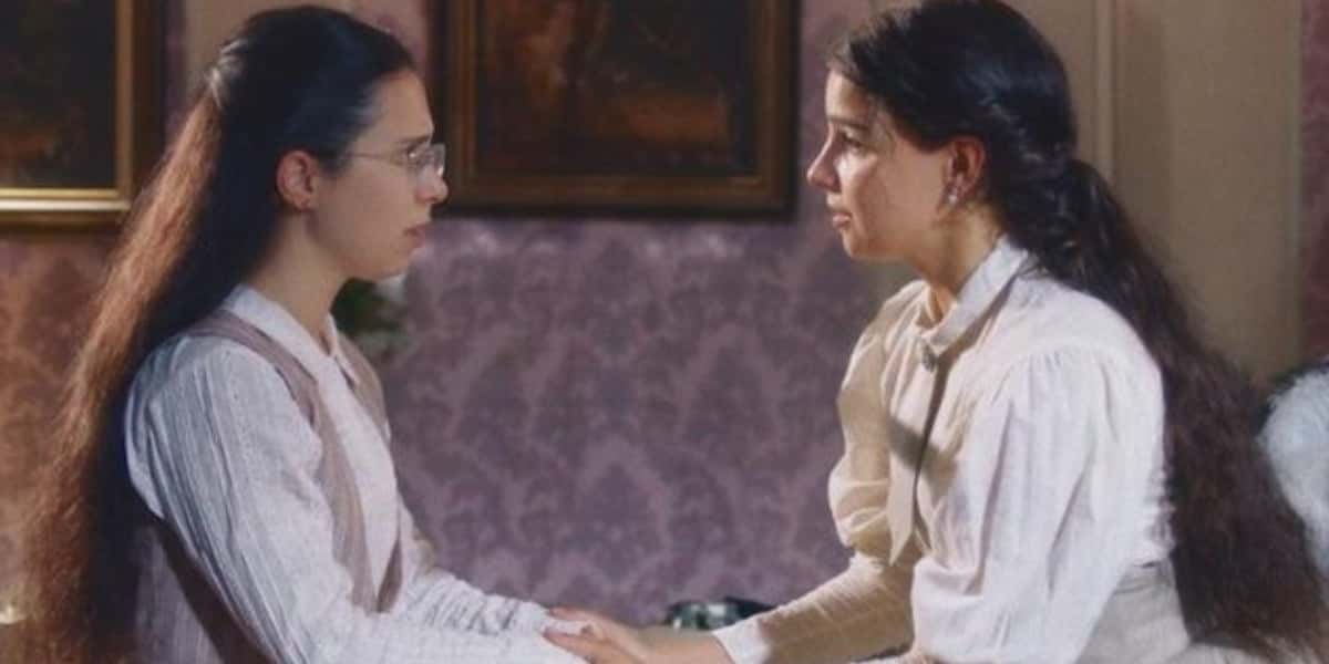 Dolores revela caso extraconjugal para Pilar em Nos Tempos do Imperador - Foto: Reprodução