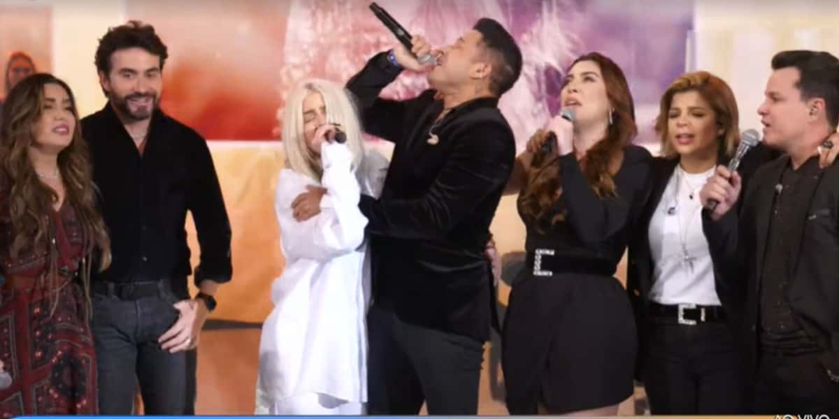 Luísa Sonza e Thierry precisam de ajuda para terminar música de Marília Mendonça (Foto: Reprodução)