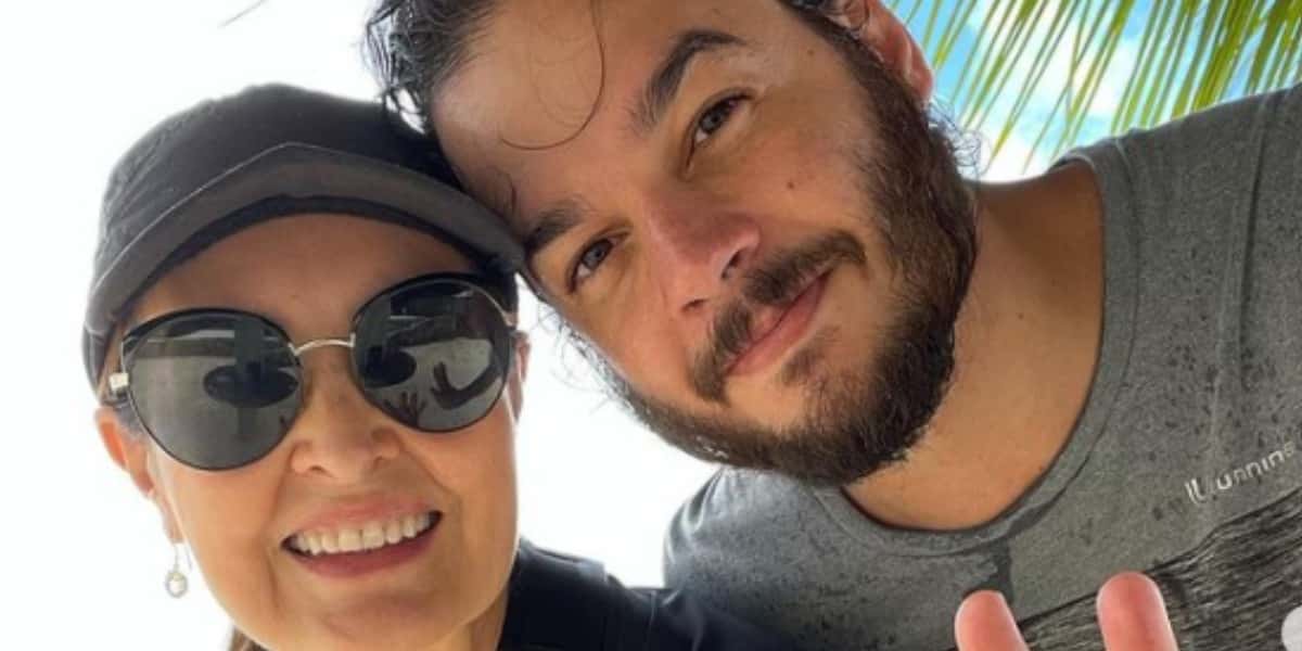 Fátima Bernardes e Túlio Gadêlha (Foto: Reprodução)