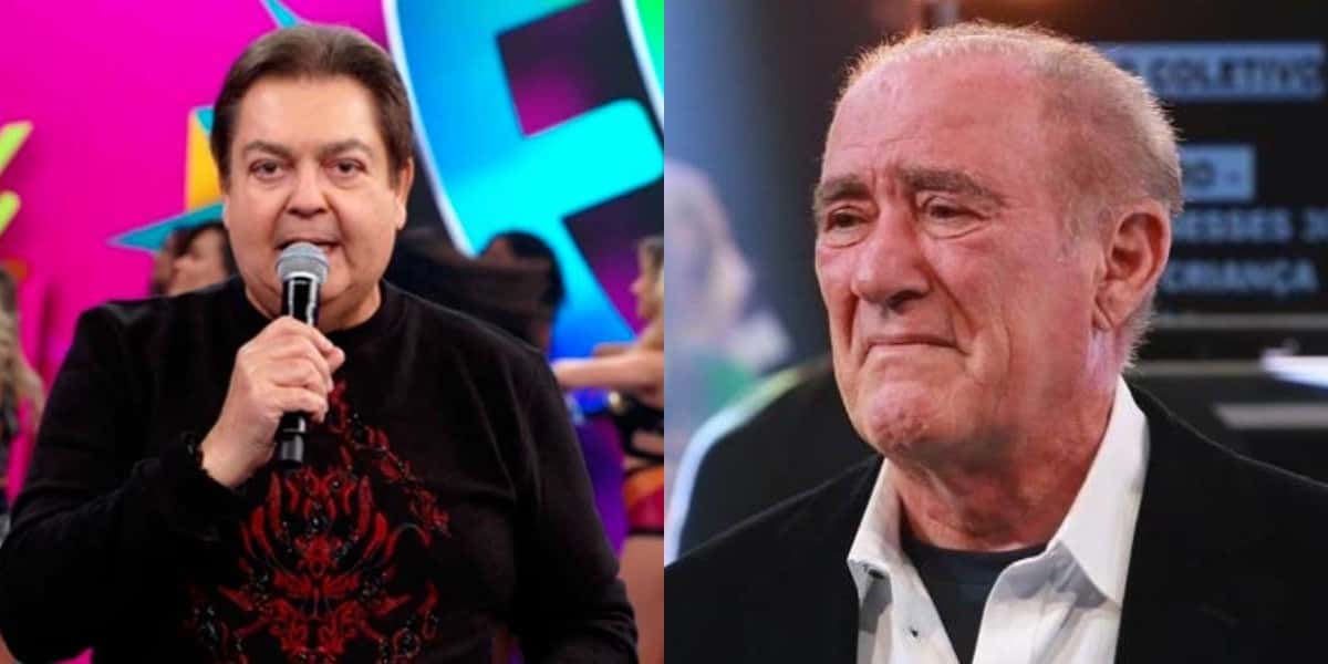 Faustão e Renato Aragão (Foto: Reprodução)