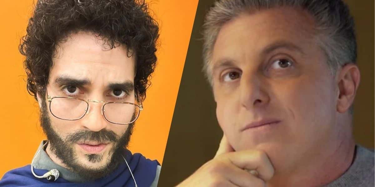 Fiuk e Luciano Huck (Montagem: TV Foco)