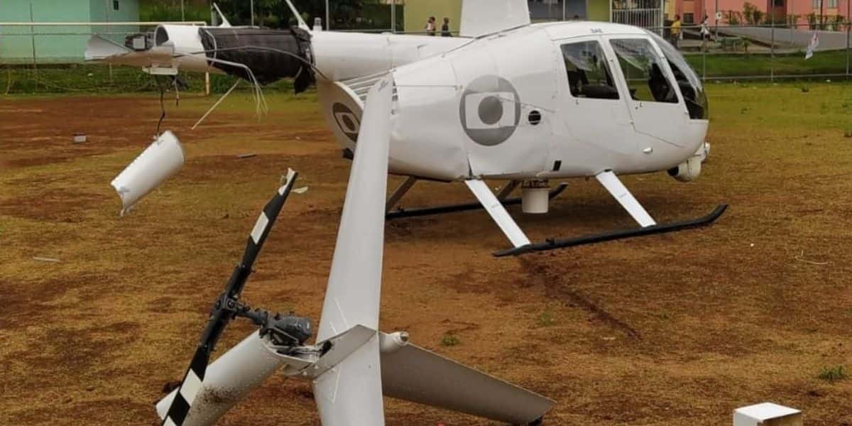 Danton Mello falou sobre acidente sofrido em helicóptero da Globo (Reprodução)