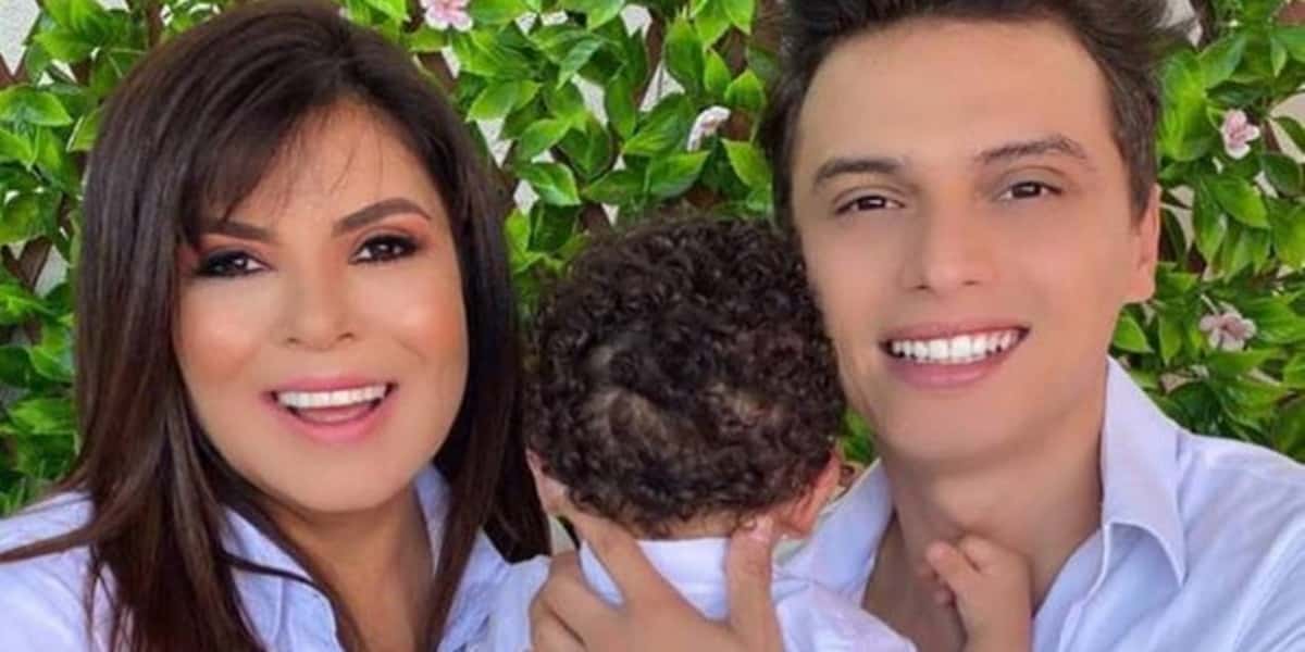 Mara Maravilha anunciou nova gravidez em conversa com Rafael Ilha (Foto: reprodução)