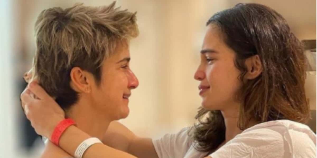 Nanda Costa e sua esposa Lan Lanh (Foto: Reprodução)