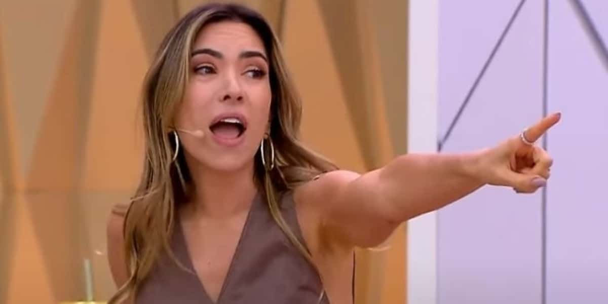 Patrícia Abravanel esculacha nova identidade da Globo (Foto: Reprodução)