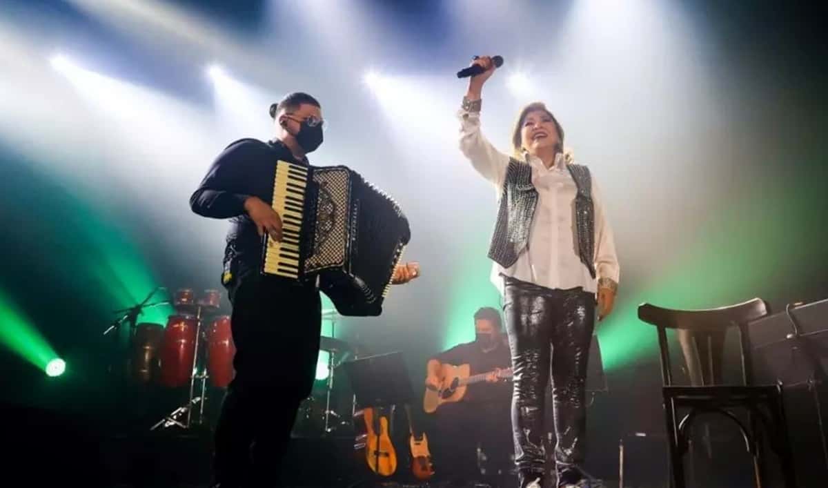 Roberta MIranda em seu Show Ao Vibo "My LIfe" (Foto: Foto: Manuela Scarpa)