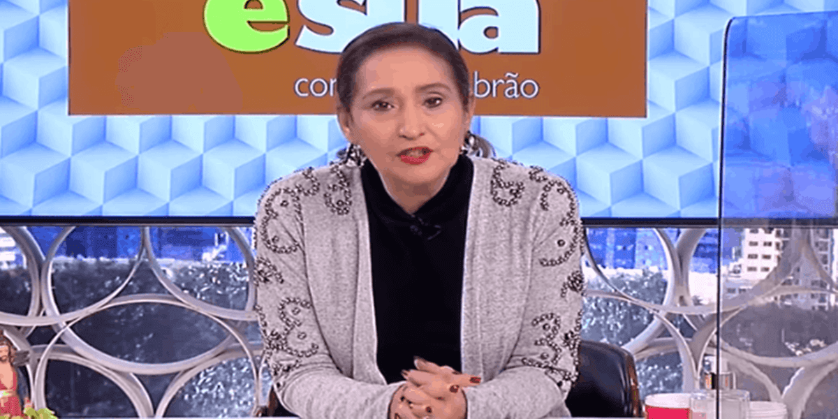 Sonia Abrão chocou ao aparecer na Globo (foto: reprodução)