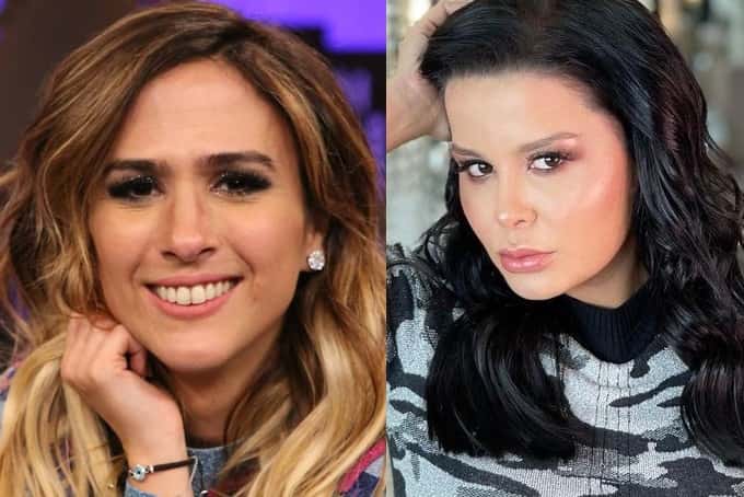 Tatá Werneck mandou mensagens de carinho para Maraisa em momento difícil (Foto: montagem)