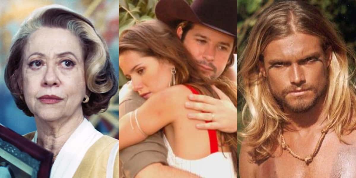 "Zazá", "América" e "Uga Uga" são novelas de destaque (Foto: Reprodução/TV Globo)