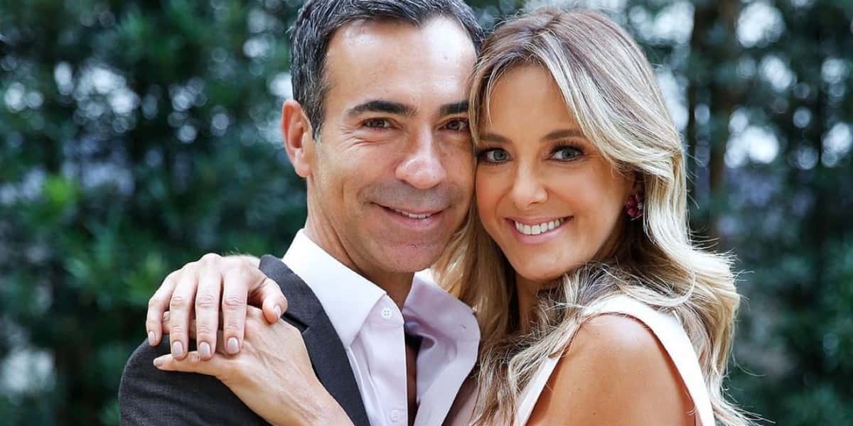 César Tralli e Ticiane Pinheiro (Foto: Reprodução)