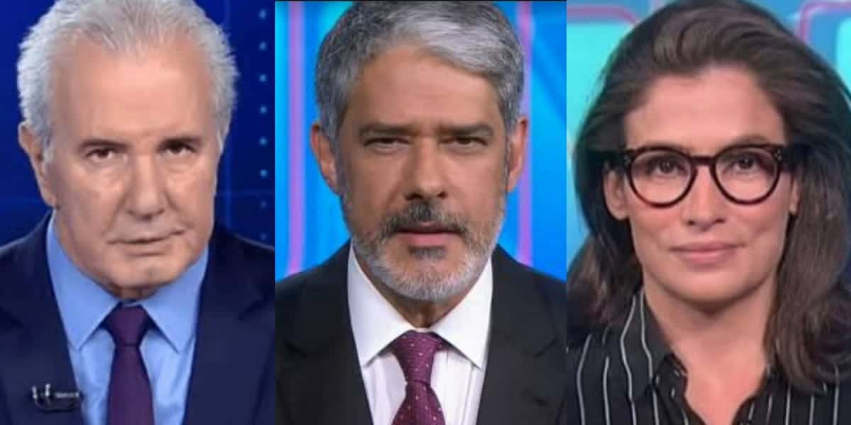 Celso Freitas, Bonner e Renata: Maiores salários da TV Brasileira são revelados (Foto: Reprodução)