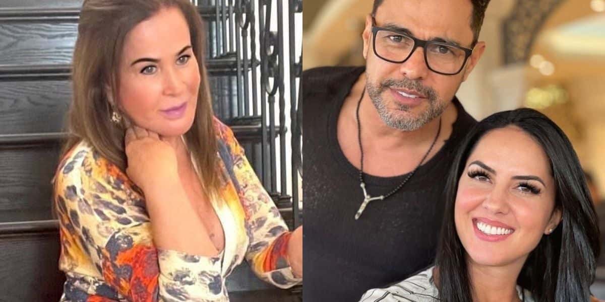 Graciele Lacerda mandou a real sobre grana de Zezé di Camargo (Foto: Reprodução)
