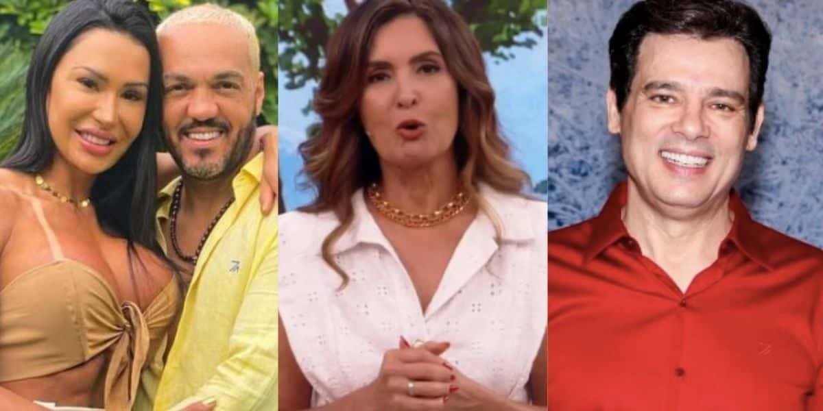 Gracyanne Barbosa, Belo, Fátima Bernardes e Celso Portiolli (Reprodução)