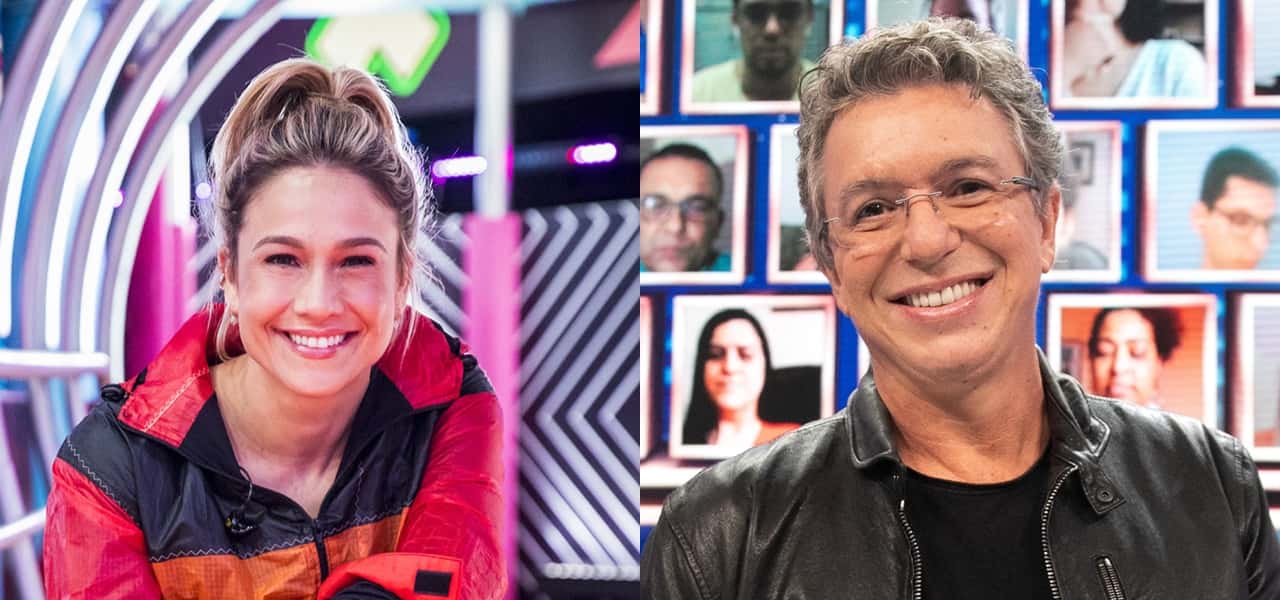 Fracasso de programa de Fernanda Gentil fez Boninho ser questionado na Globo (Foto: Montagem/TV Foco)