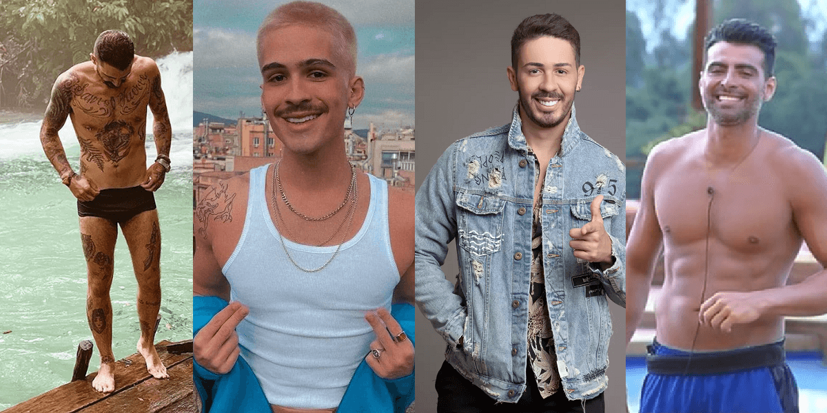 Famosos que tiveram sua intimidade exposta em 2021 (Foto: Divulgação)