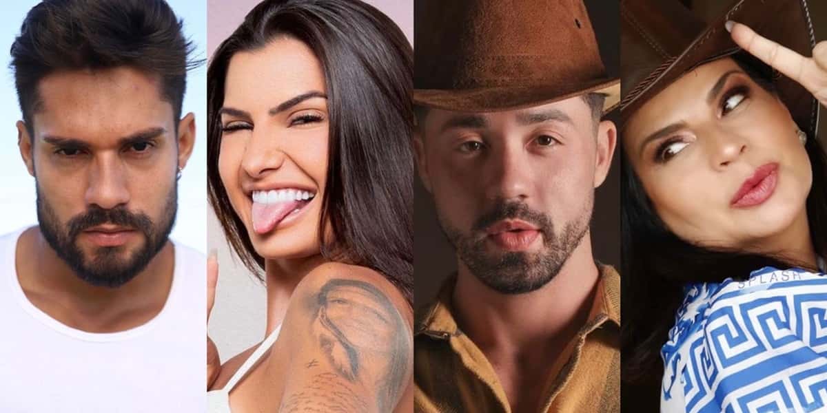 Bil Araújo, Marina Ferrari, Rico Melquiades e Solange Gomes estão na final (Foto: Reprodução)