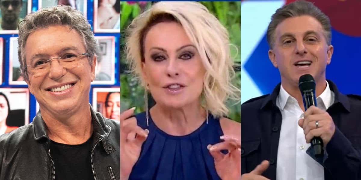 Boninho acabou sendo encurralado por Luciano Huck na Globo (Foto: Reprodução)