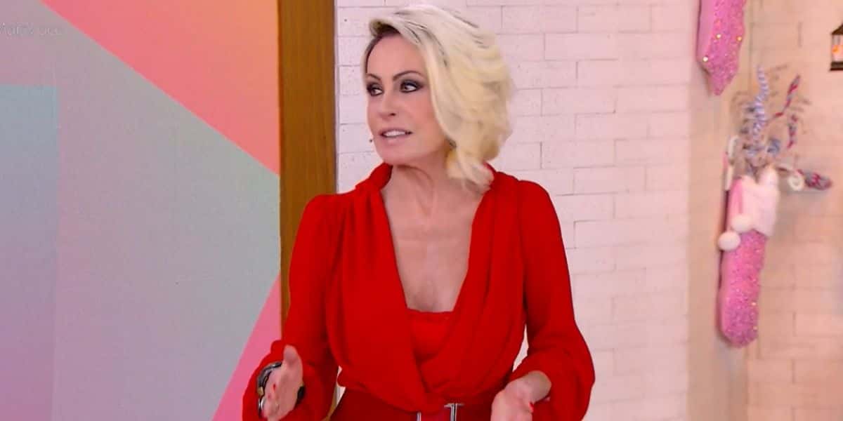 Ana Maria Braga no "Mais Você" (Foto: Reprodução/Globo)