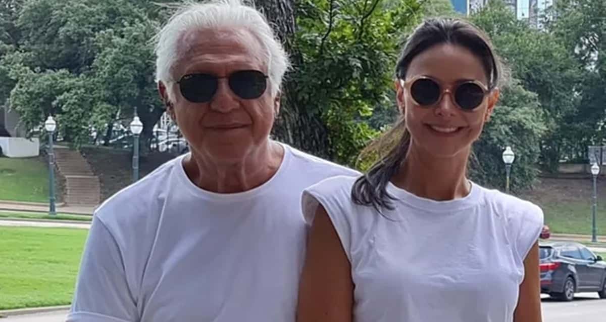 Antonio Fagundes e sua esposa Alexandra Martins (Foto: Reprodução/ Instagram)
