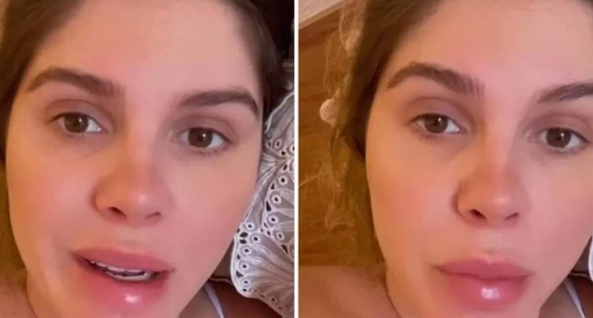 Bárbara Evans expõe dores da gestação nas redes sociais (Foto: Reprodução/ Instagram)