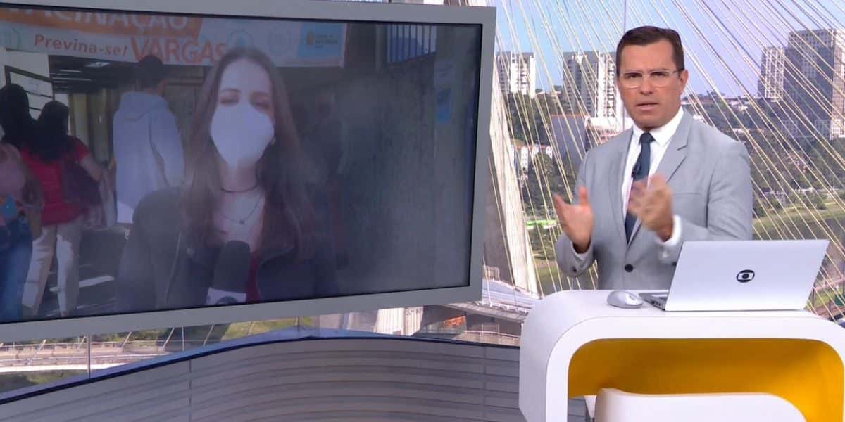 Carol Ianelli e Rodrigo Bocardi (Foto: Reprodução/Globo)
