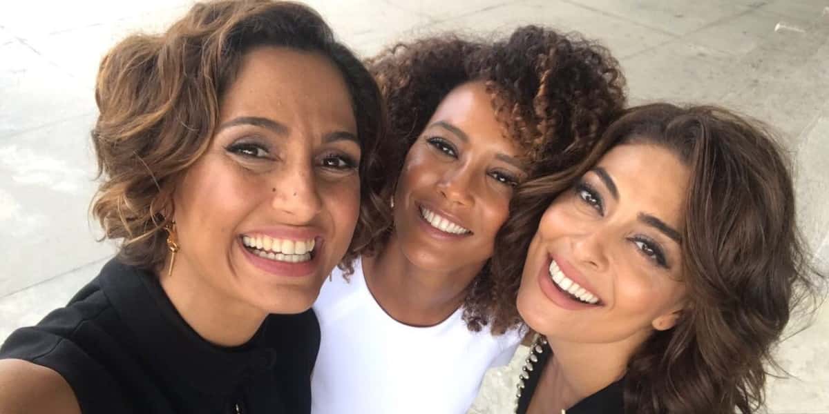 Camila Pitanga, Tais Araújo e Juliana Paes (Foto: Reprodução)