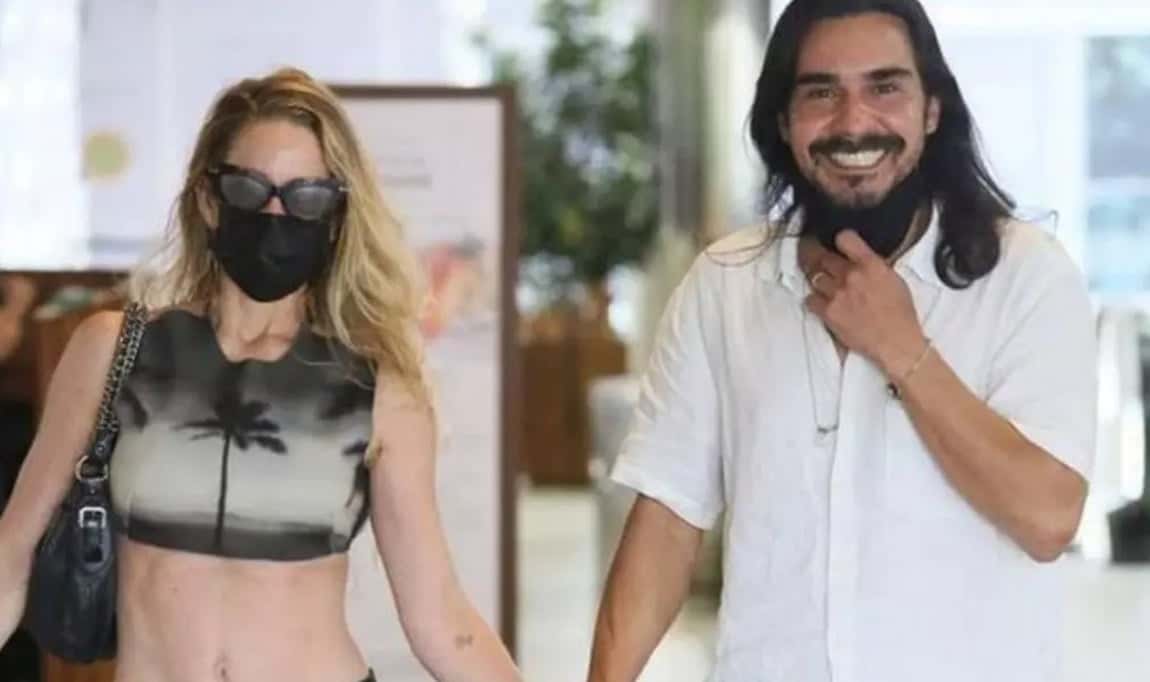 Danielle Winits e eu marido, André Gonçalves (Foto: Reprodução/ Instagram)