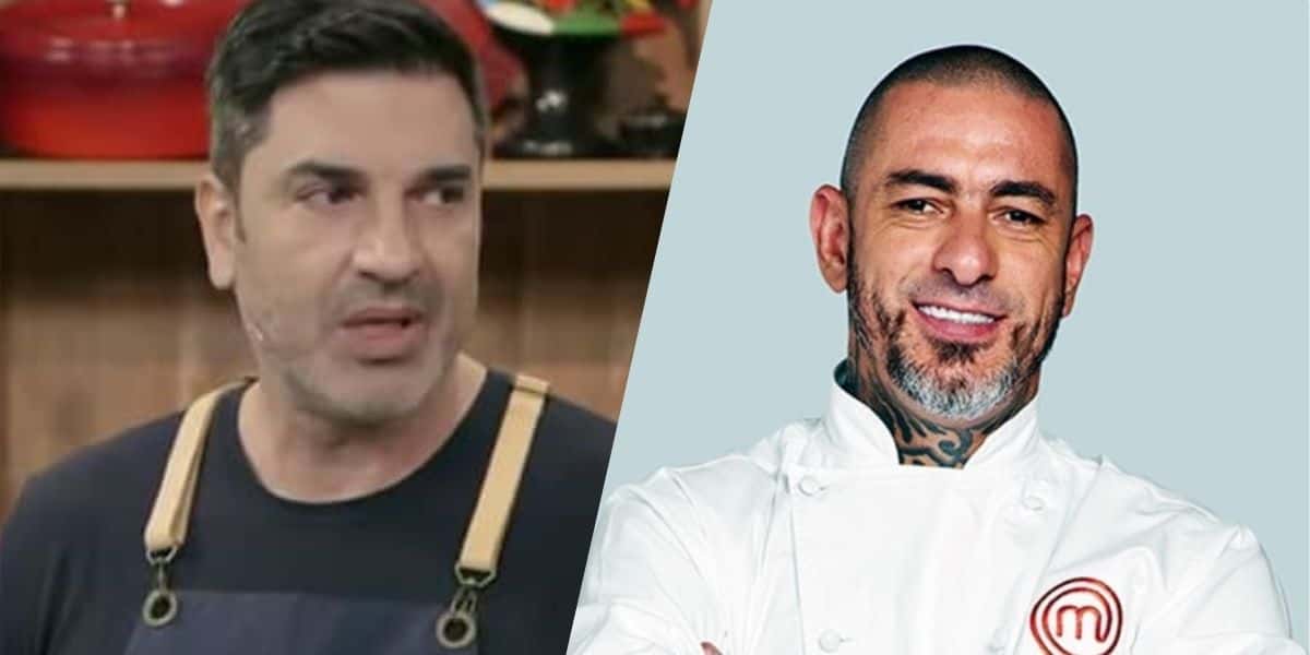 Edu Guedes e Fogaça são amigos (Montagem: TV Foco)