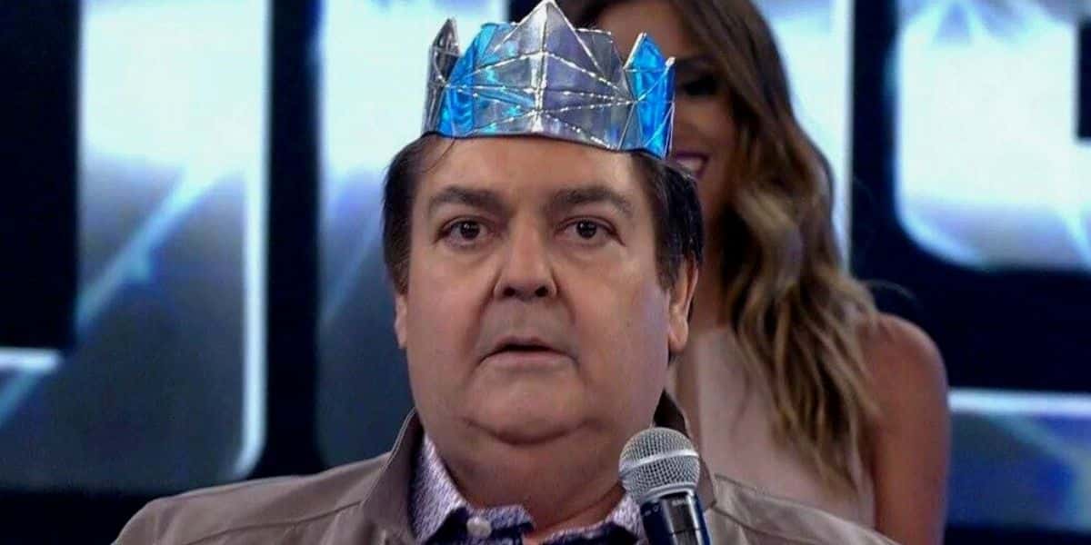 Faustão no antigo "Domingão" (Foto: Reprodução/Globo)