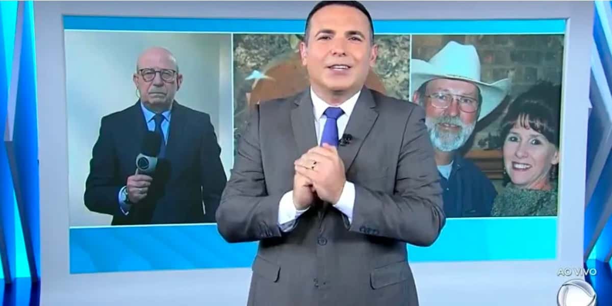 O apresentador Reinaldo Gottino, da Record (Foto: Reprodução)