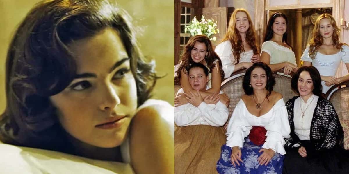 "Hilda Furacão" e "A Casa das Sete Mulheres" (Foto: Reprodução/TV Globo)