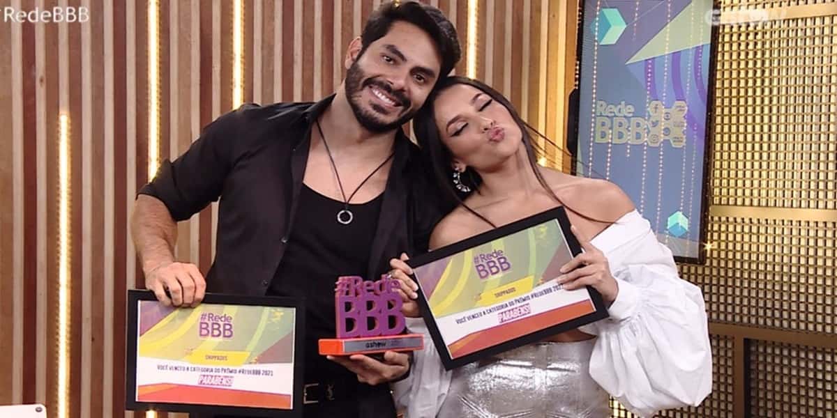 Juliette e Rodolffo mantém amizade após o 'BBB' (Foto: reprodução)