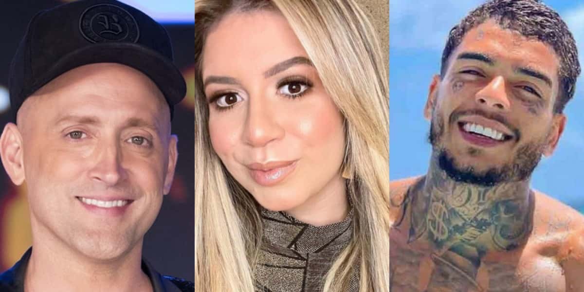 Paulo Gustavo, Marília Mendonça e MC Kevin morrerem em 2021 (Foto: Reprodução)