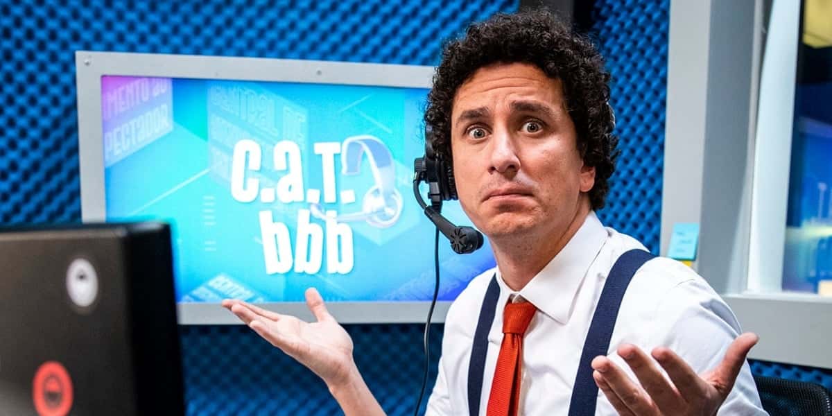 Rafael Vitti no Cat BBB. (Foto: Reprodução / TV Globo)