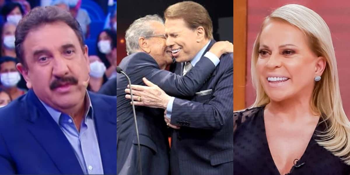 Ratinho, Carlos Alberto de Nóbrega e Christina Rocha já reclamaram da emissora de Silvio Santos (Foto: Reprodução/SBT)