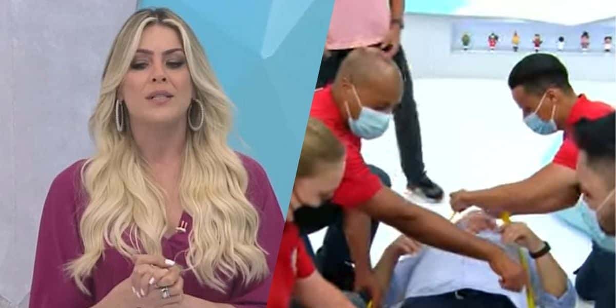 Renata Fan e Ulisses Costa (Montagem: TV Foco)