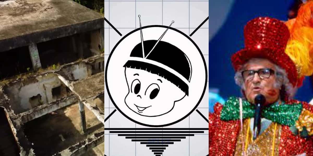 TV Tupi já teve em seu elenco o Chacrinha (Foto: Divulgação/Reprodução/YouTube/TV Globo)
