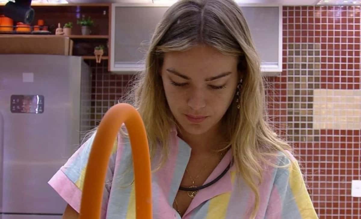 Bárbara reclamou dos colegas do BBB22 (Foto: Reprodução / Globoplay)