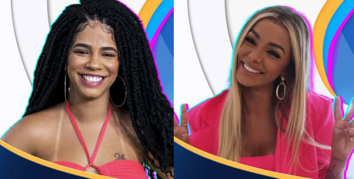 Brunna e Maria no BBB22 (Foto: Reprodução / Internet)