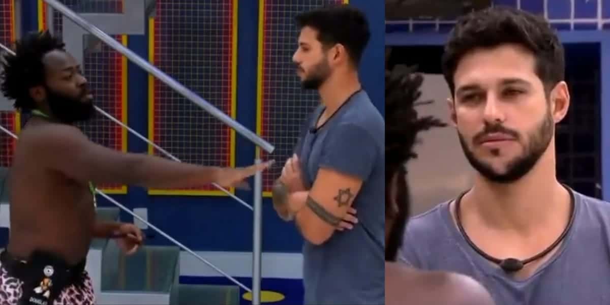 BBB22: Rodrigo busca Douglas para "se descontruir" e irrita brother (Foto: Reprodução)