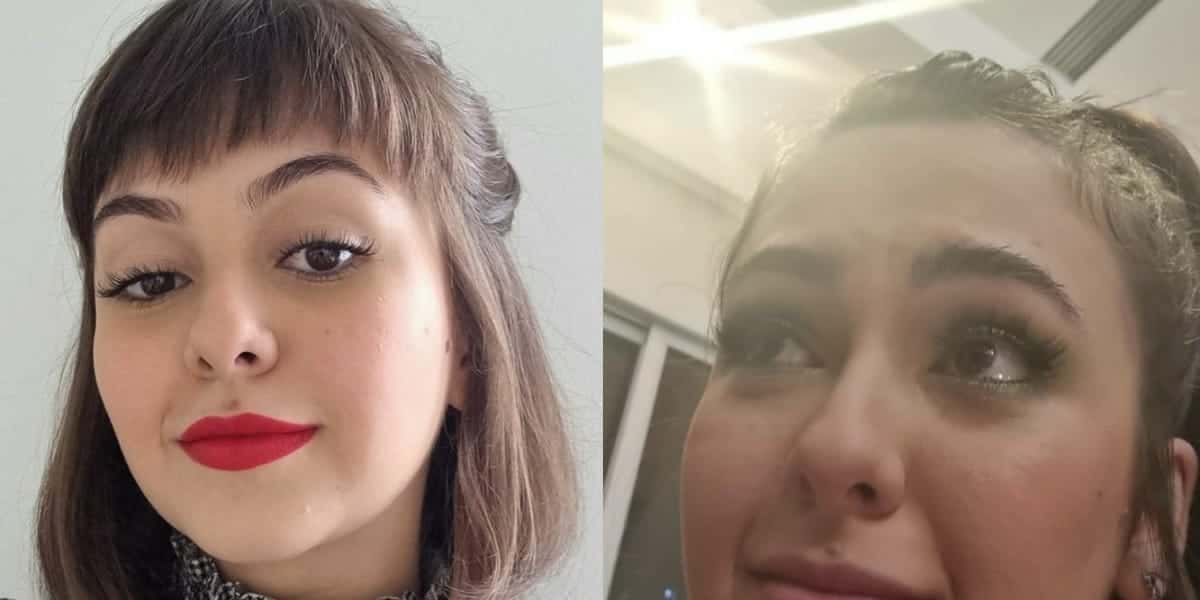 Klara Castanho surge aos prantos na web (Foto: Reprodução)