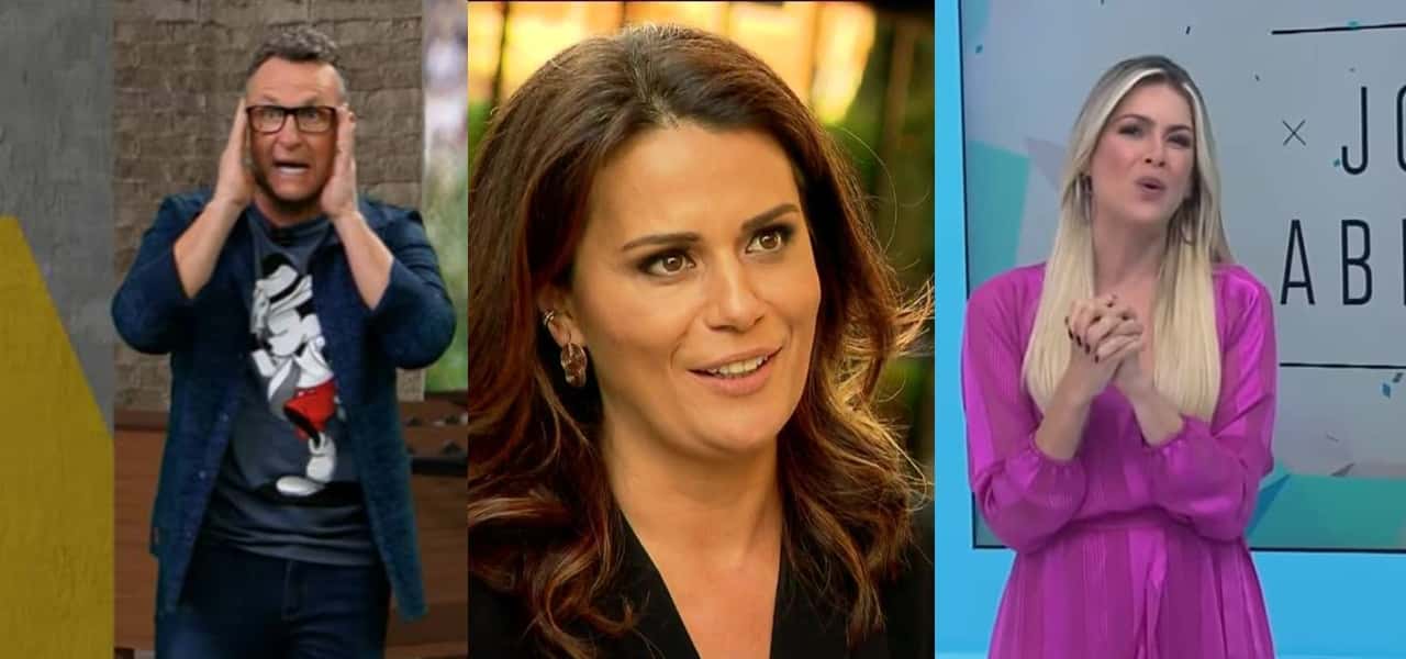 Neto, Adriana Araújo e Renata Fan serão os destaques da grade vespertina da Band - Foto: Montagem