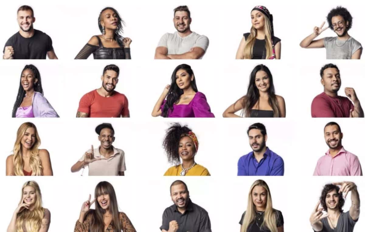 Elenco do BBB21 (Foto: Reprodução / Internet)
