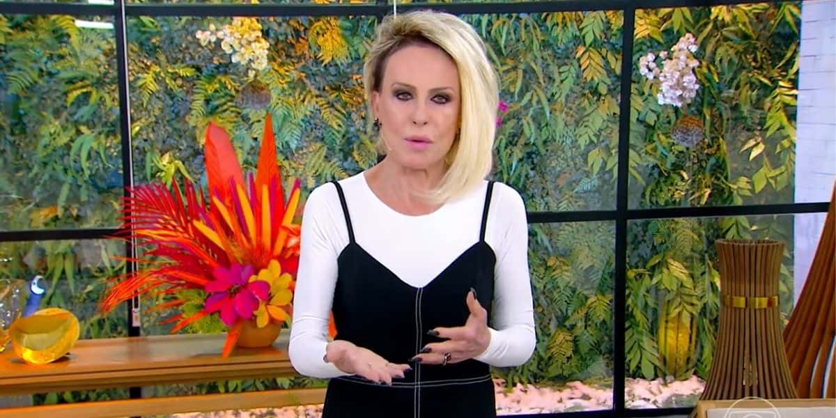 Ana Maria Braga no Mais Você (Foto: Reprodução/Globo)