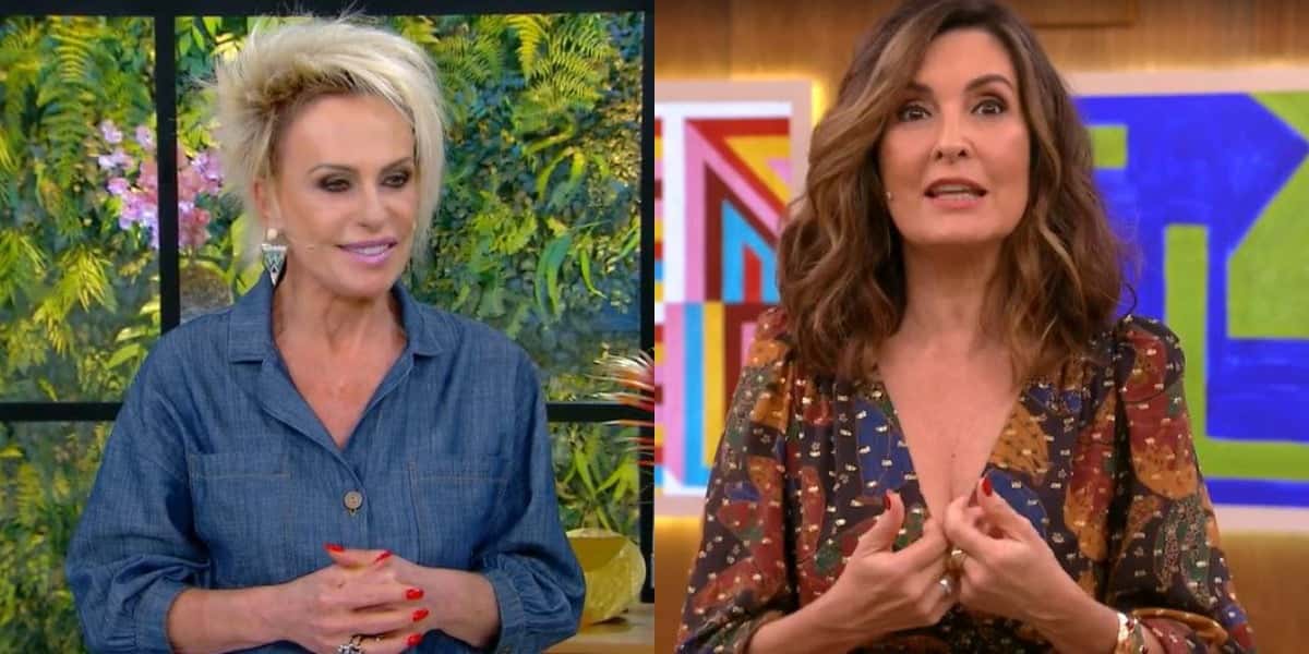 Ana Maria Braga e Fátima Bernardes (Foto: Reprodução/TV Globo)