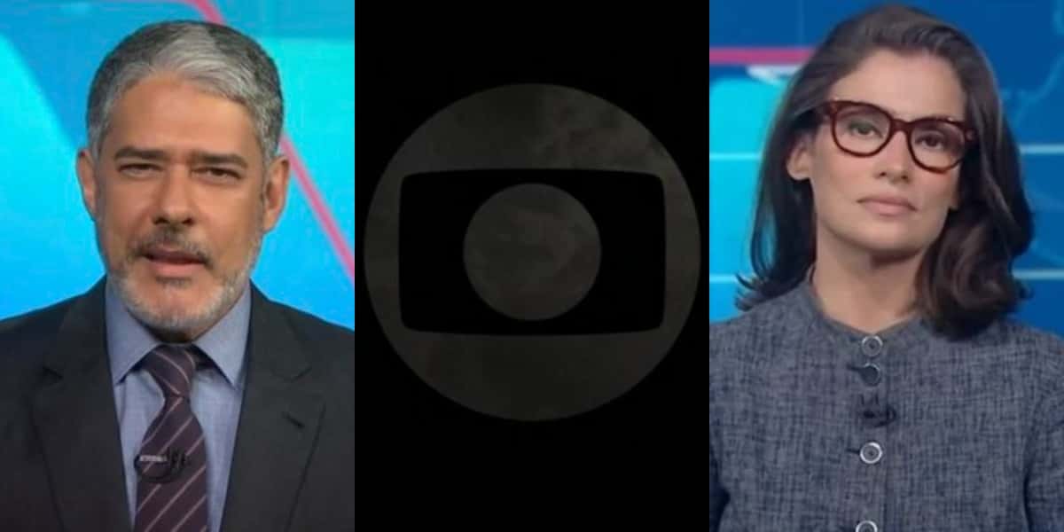 William Bonner e Renata Vasconcellos apresentam o "Jornal Nacional" (Foto: Reprodução/TV Globo)